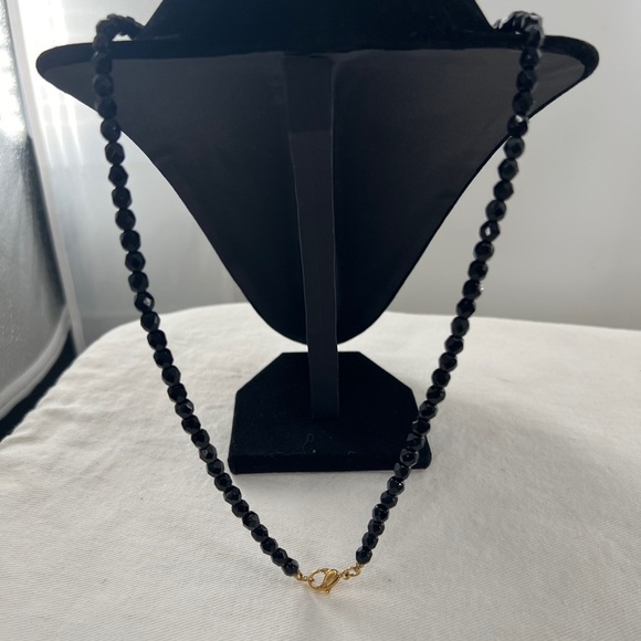 Vintage Monet Diamond Shape Pendant with AB beads and rhinestones - Picture 6 of 14